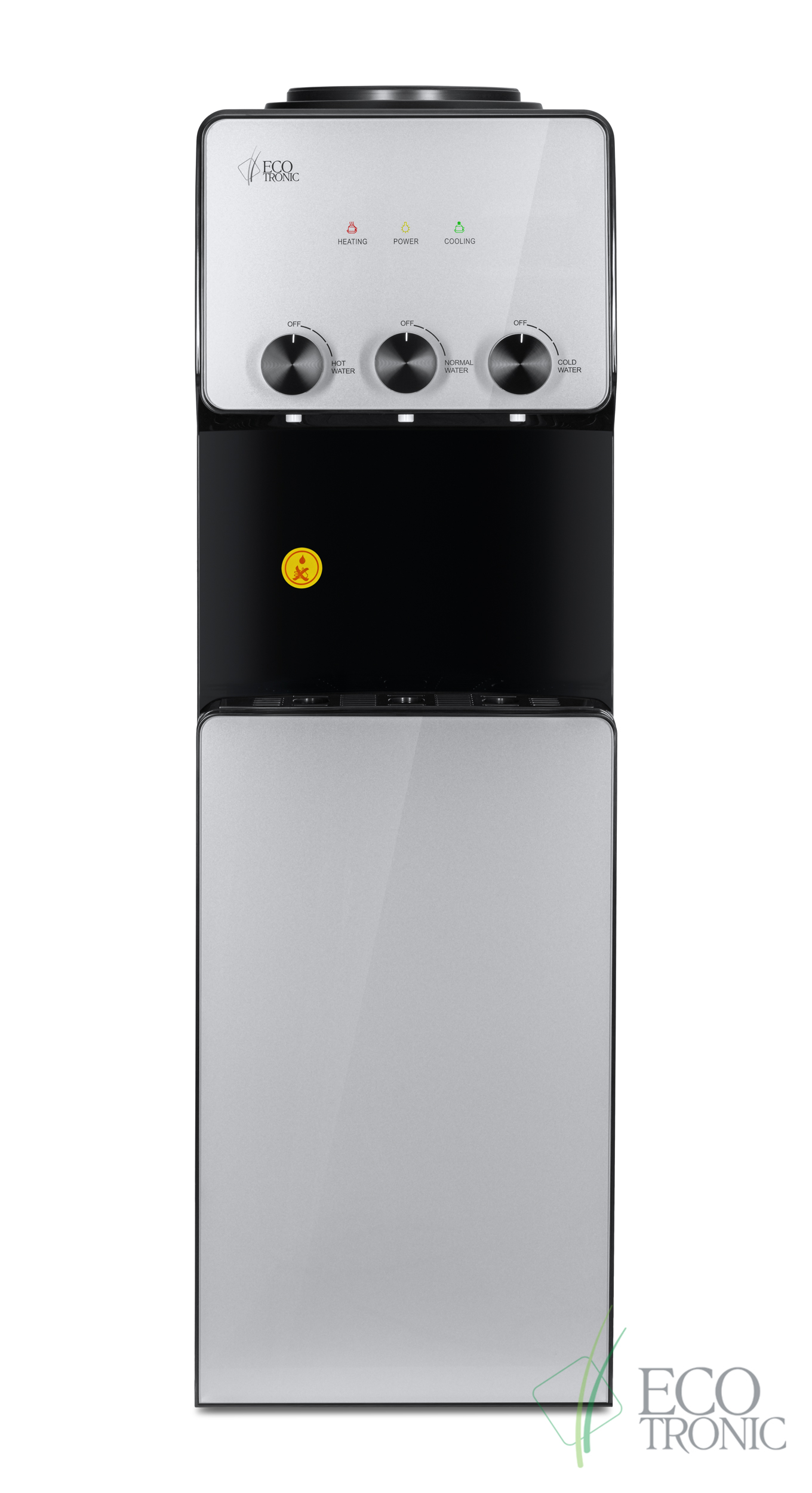 Кулер Ecotronic K26-LCE black-silver со шкафчиком